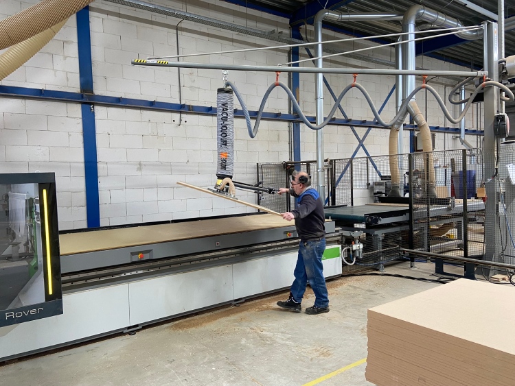 platen op maat zagen